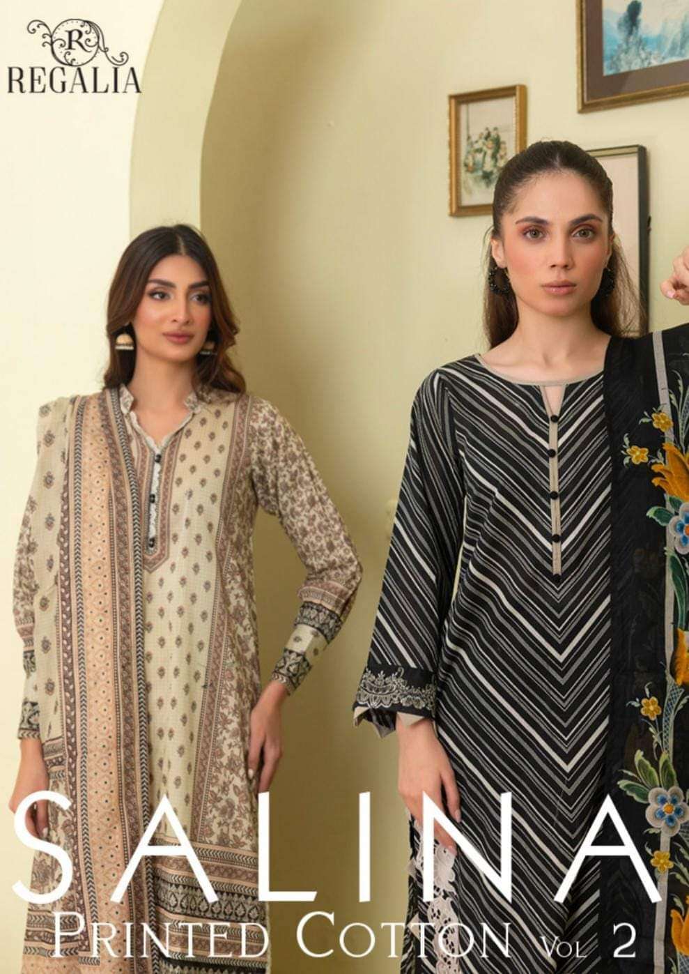 SALINA Printed Cotton Vol 2 - 2024 Open Pic by Regalia Textiles